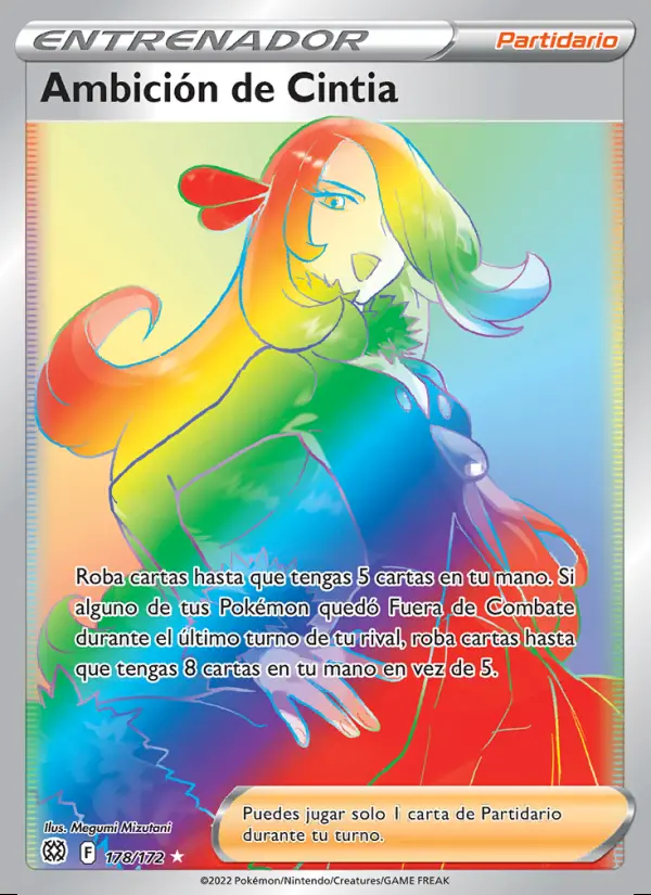 Image of the card Ambición de Cintia