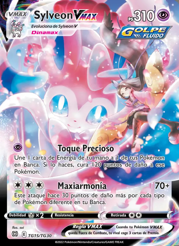 Image of the card Sylveon VMAX