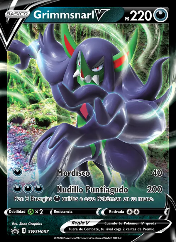 Image of the card Grimmsnarl V