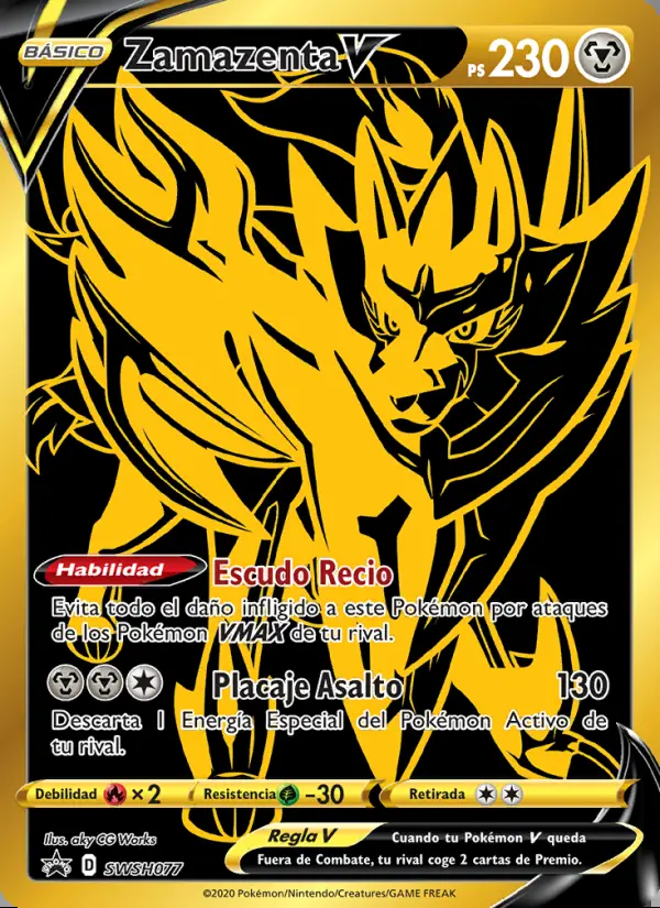 Image of the card Zamazenta V