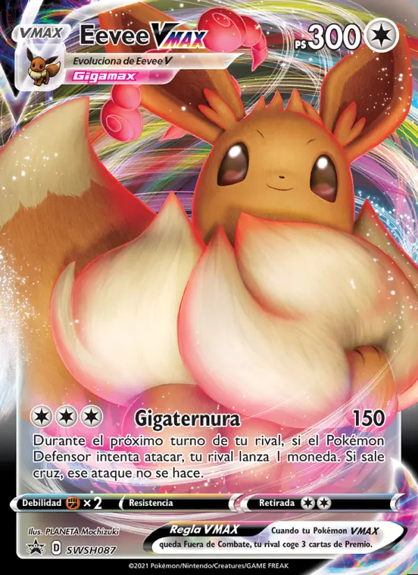 Image of the card Eevee VMAX