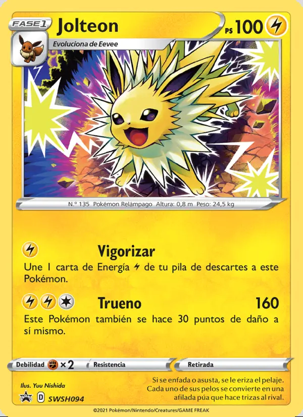 Image of the card Jolteon