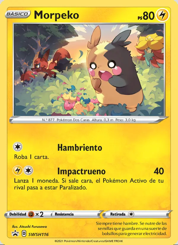 Image of the card Morpeko