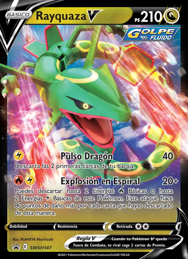 Image of the card Rayquaza V