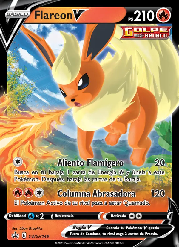 Image of the card Flareon V