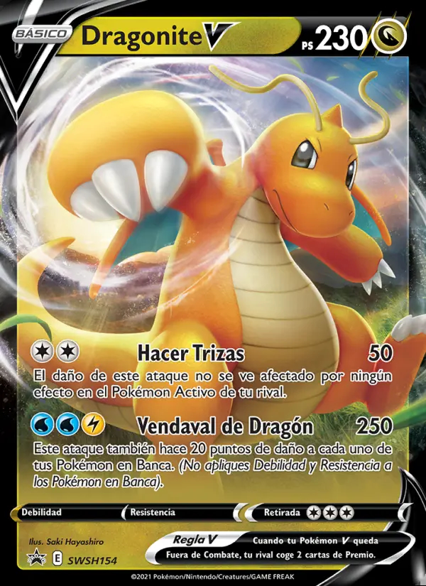 Image of the card Dragonite V