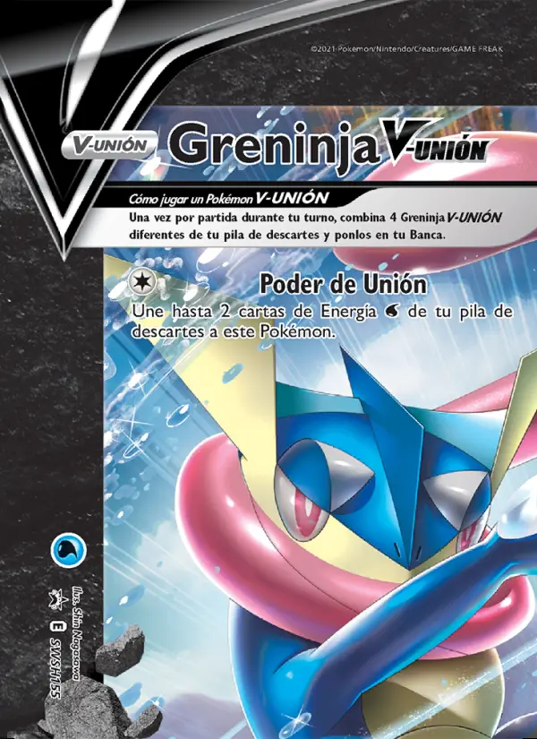 Image of the card Greninja V-UNIÓN