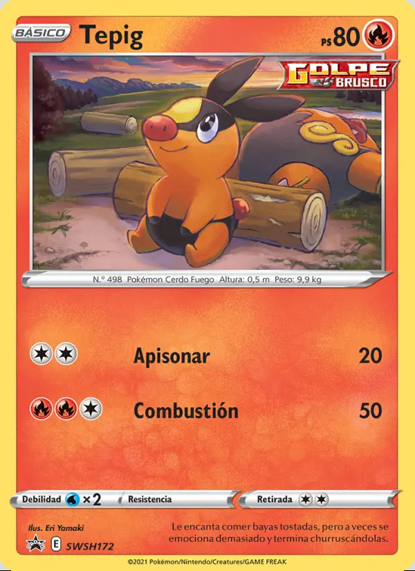 Image of the card Tepig