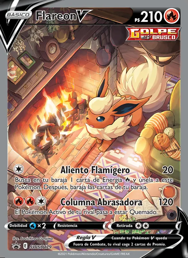 Image of the card Flareon V