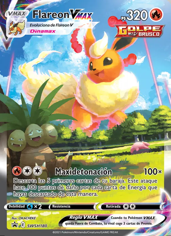 Image of the card Flareon VMAX