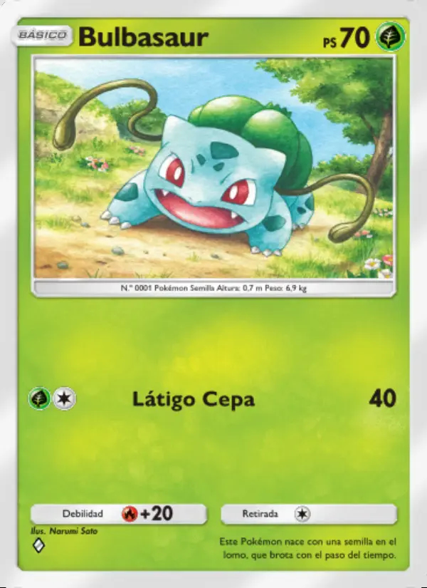 Image of the card Bulbasaur