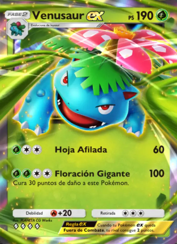 Image of the card Venusaur ex