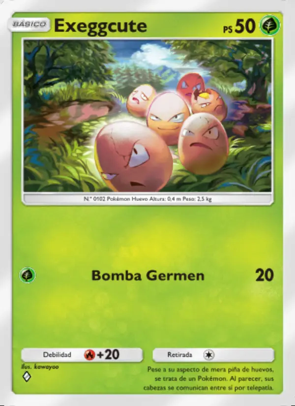Image of the card Exeggcute
