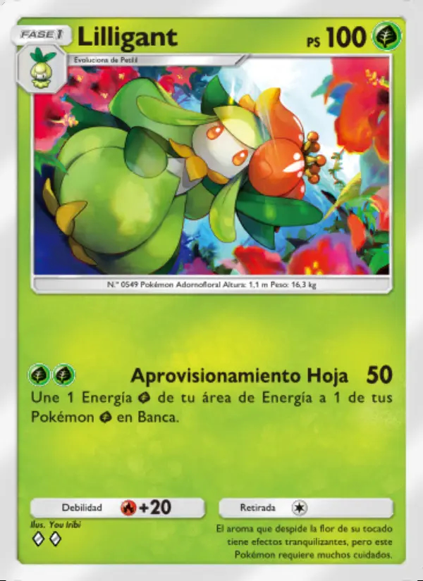 Image of the card Lilligant
