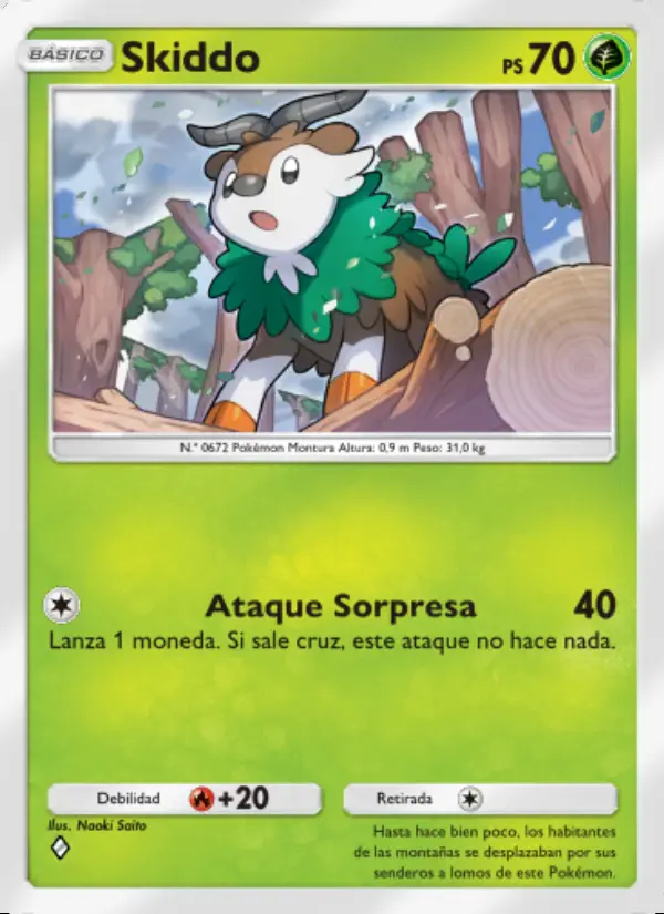 Image of the card Skiddo