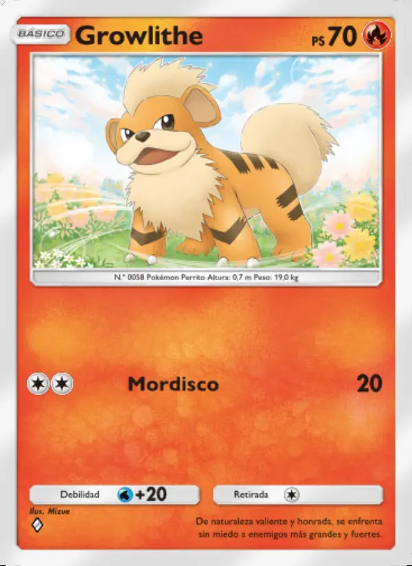 Image of the card Growlithe