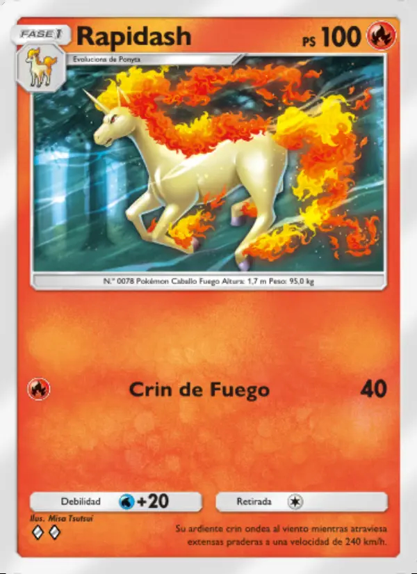 Image of the card Rapidash