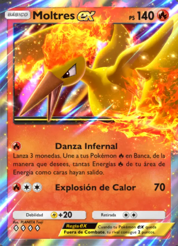 Image of the card Moltres ex
