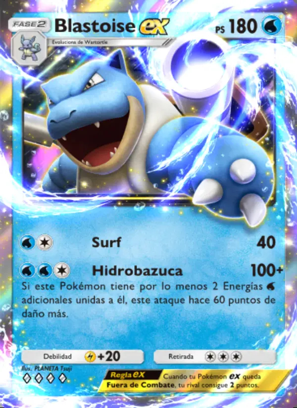 Image of the card Blastoise ex