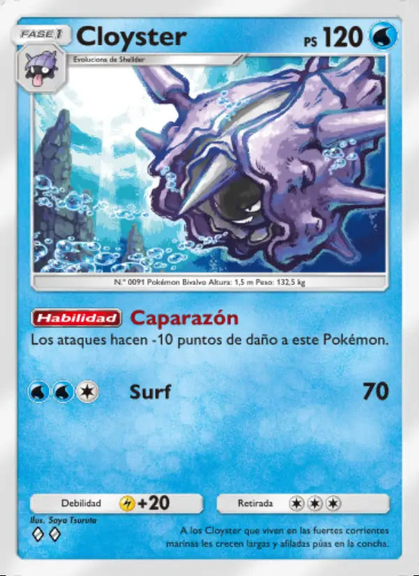 Image of the card Cloyster