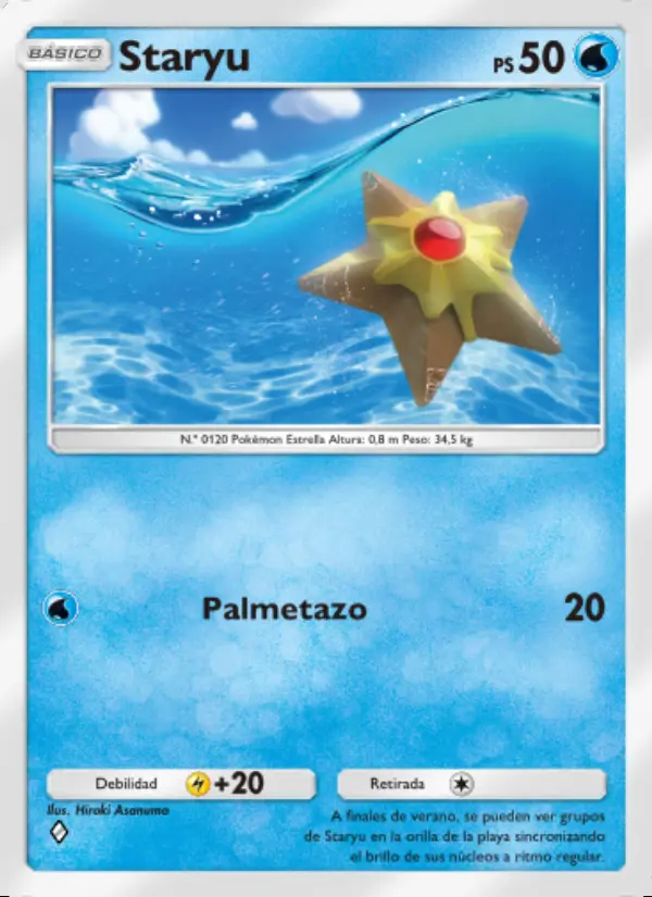 Image of the card Staryu