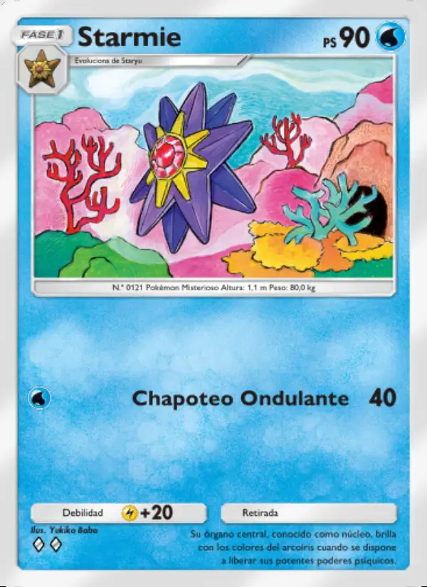 Image of the card Starmie