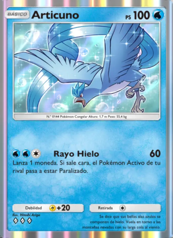 Image of the card Articuno