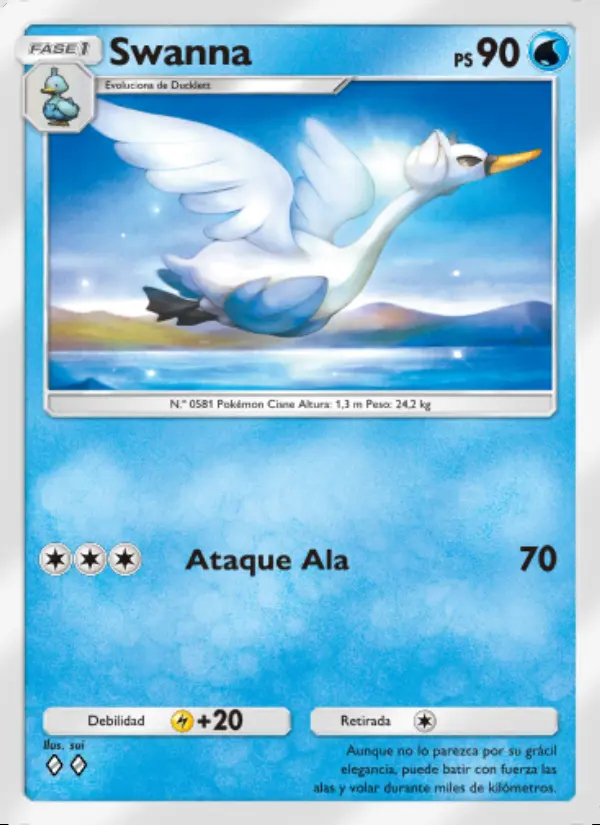Image of the card Swanna
