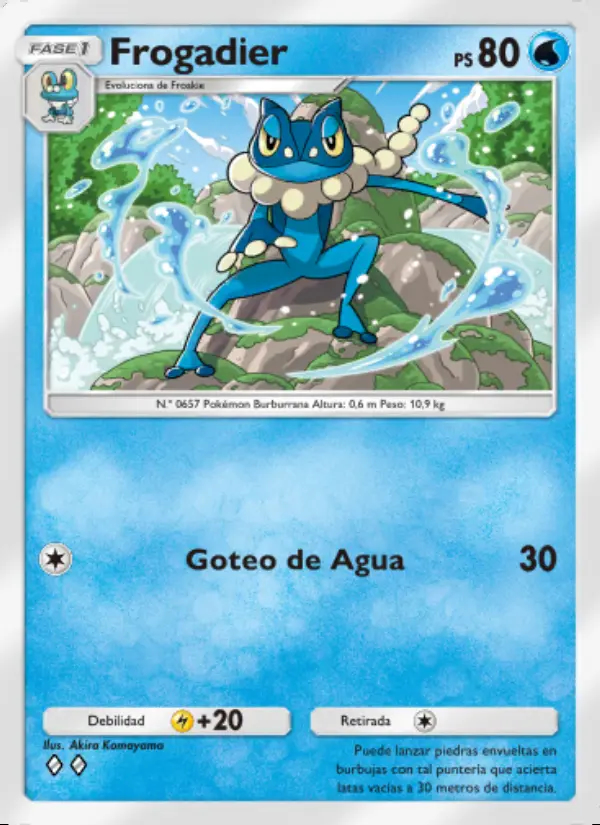 Image of the card Frogadier
