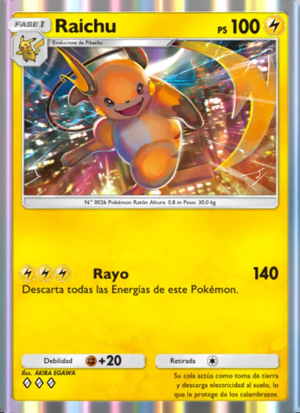 Image of the card Raichu