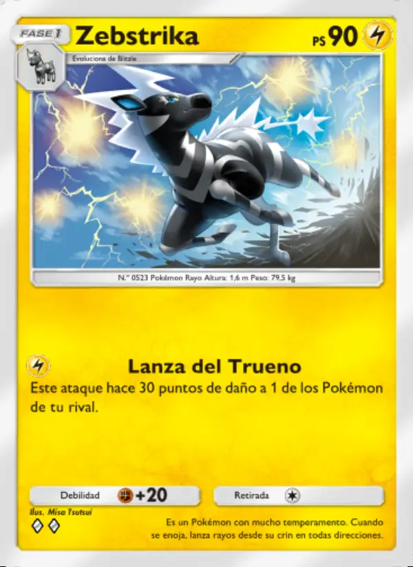 Image of the card Zebstrika