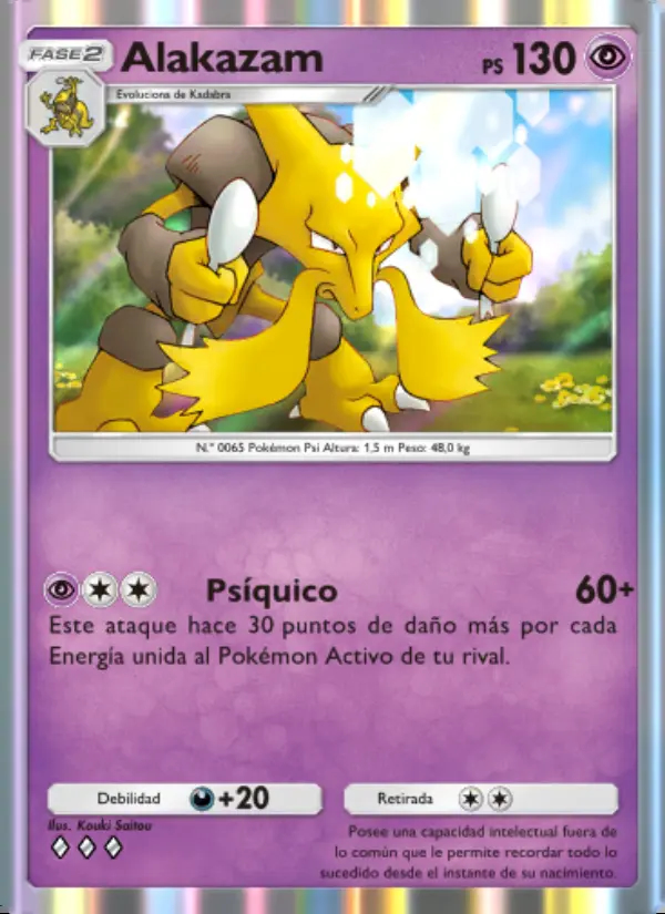 Image of the card Alakazam
