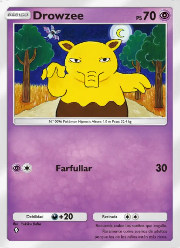 Image of the card Drowzee
