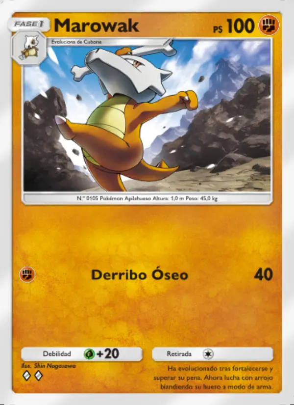 Image of the card Marowak