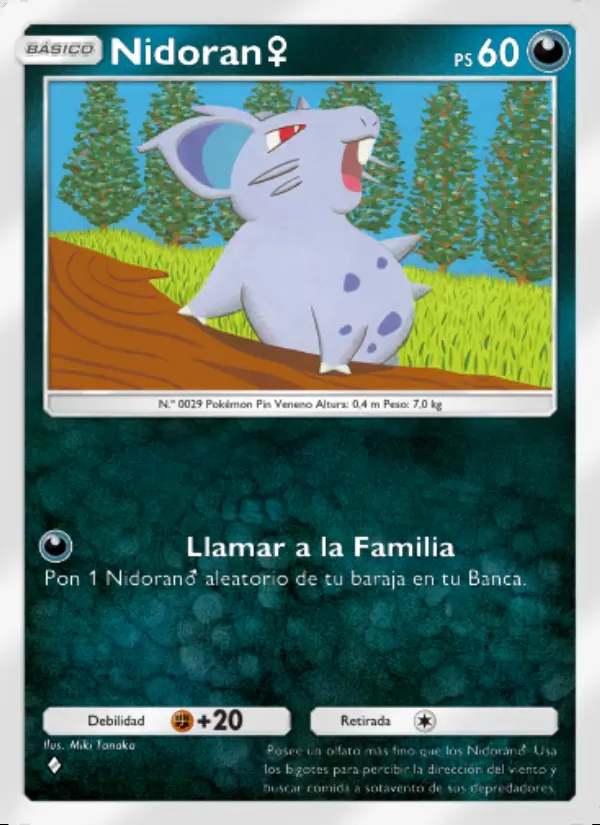 Image of the card Nidoran♀