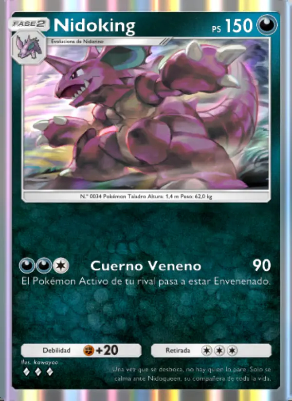 Image of the card Nidoking