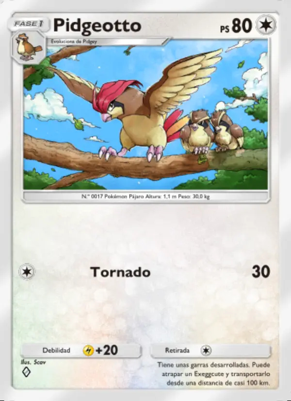 Image of the card Pidgeotto