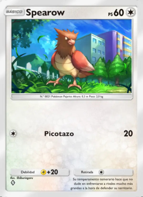 Image of the card Spearow