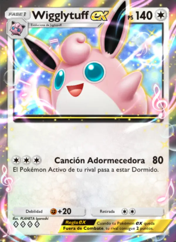 Image of the card Wigglytuff ex