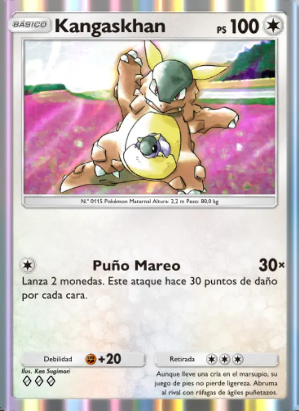 Image of the card Kangaskhan