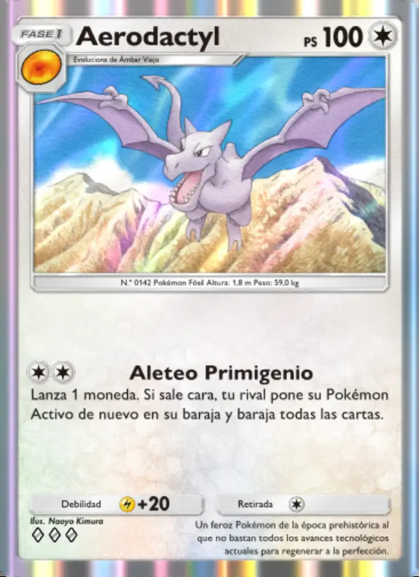 Image of the card Aerodactyl
