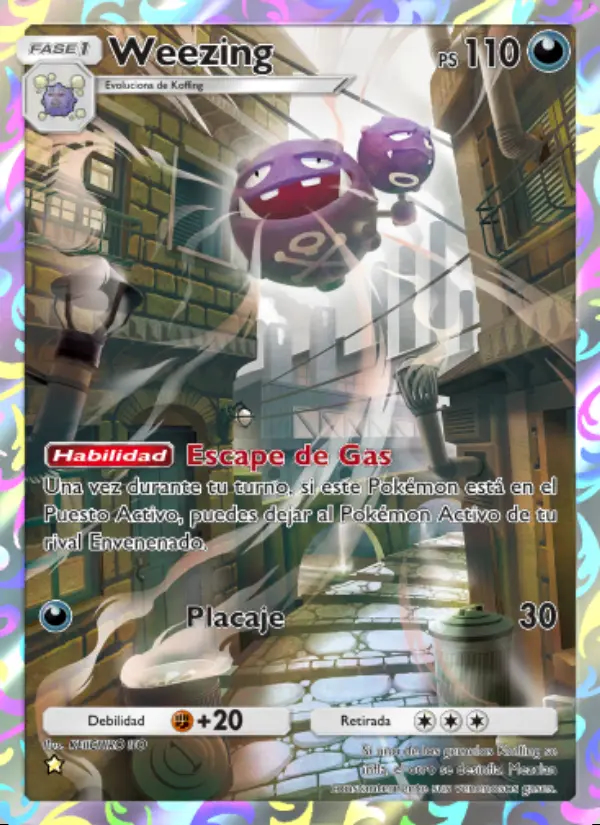 Image of the card Weezing