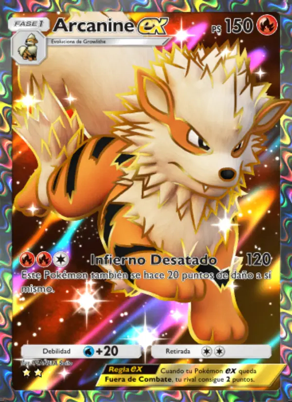 Image of the card Arcanine ex