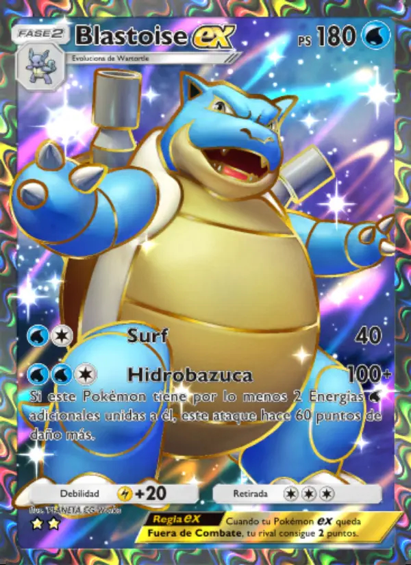Image of the card Blastoise ex