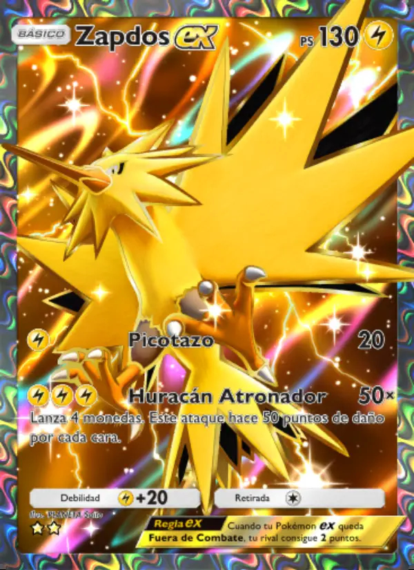 Image of the card Zapdos ex