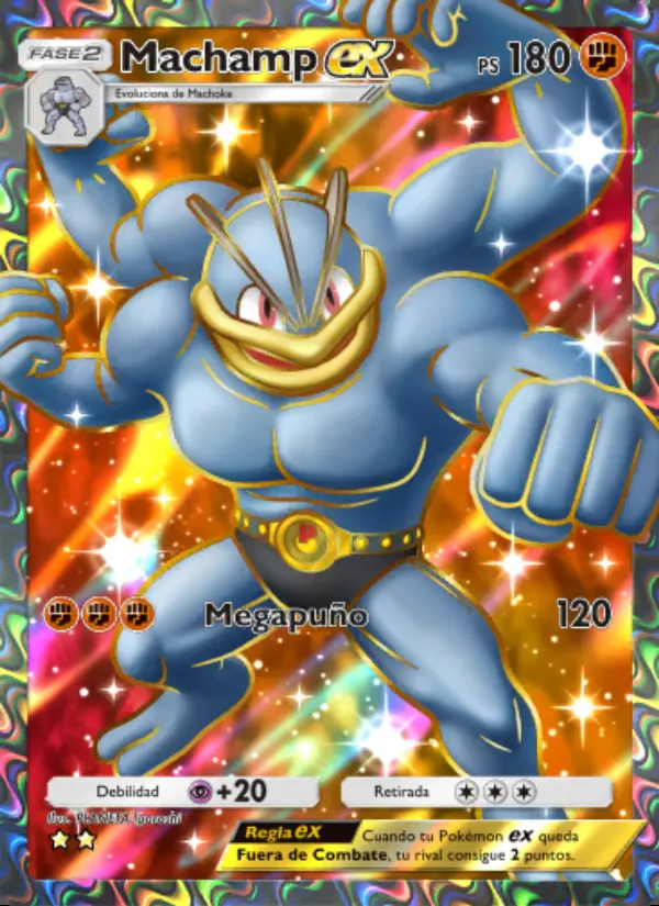 Image of the card Machamp ex