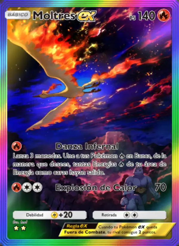 Image of the card Moltres ex