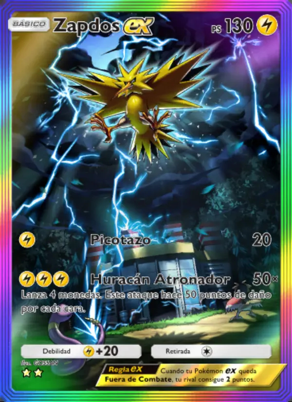Image of the card Zapdos ex
