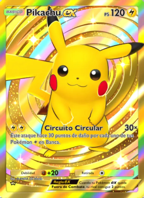 Image of the card Pikachu ex