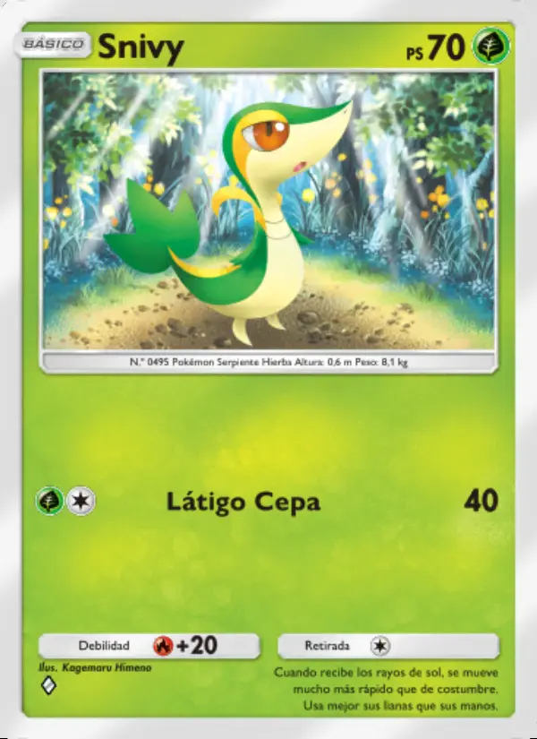 Image of the card Snivy